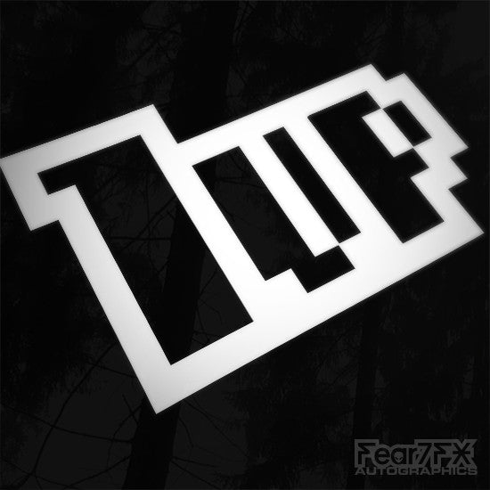 1up Mario Boost JDM Euro Vinyl Decal Sticker