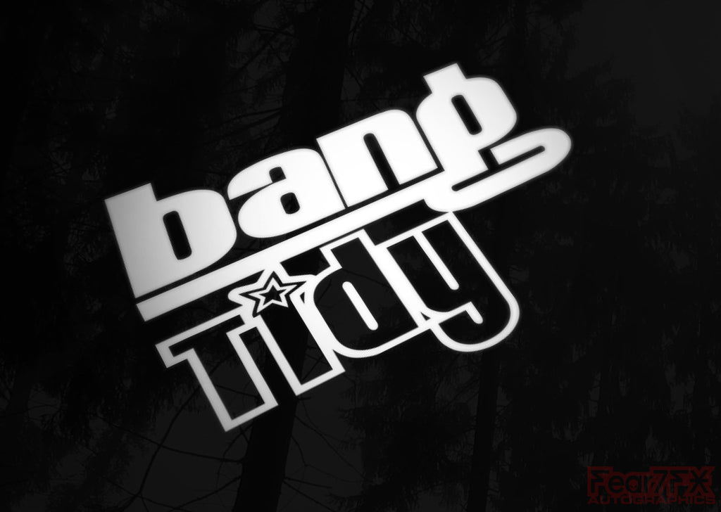 Bang Tidy JDM Car Vinyl Decal Sticker