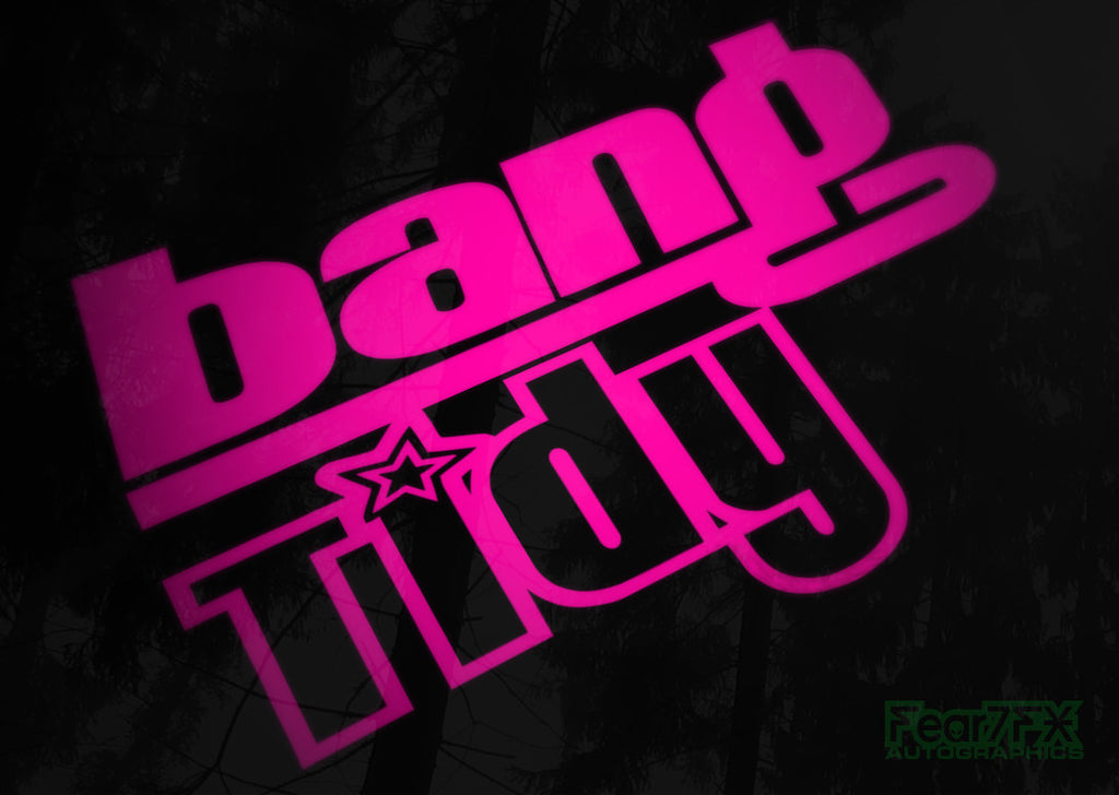Bang Tidy JDM Car Vinyl Decal Sticker