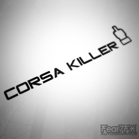 Corsa Killer Euro JDM Decal Sticker