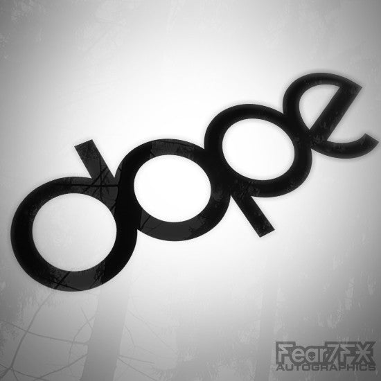 Dope JDM Euro Decal Sticker V2