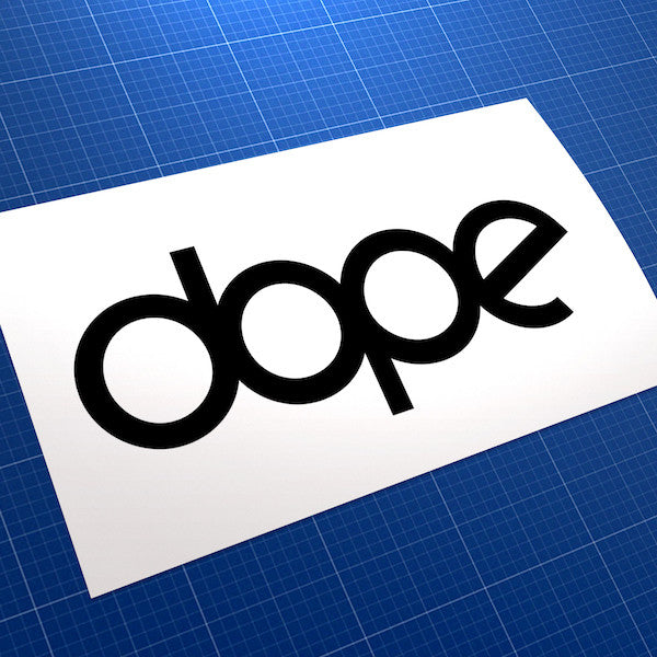 Dope JDM Car Vinyl Decal Sticker