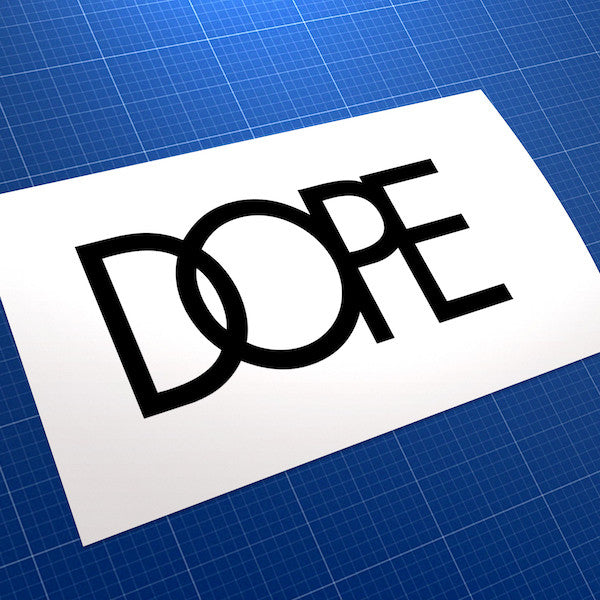 Dope JDM Car Vinyl Decal Sticker V3
