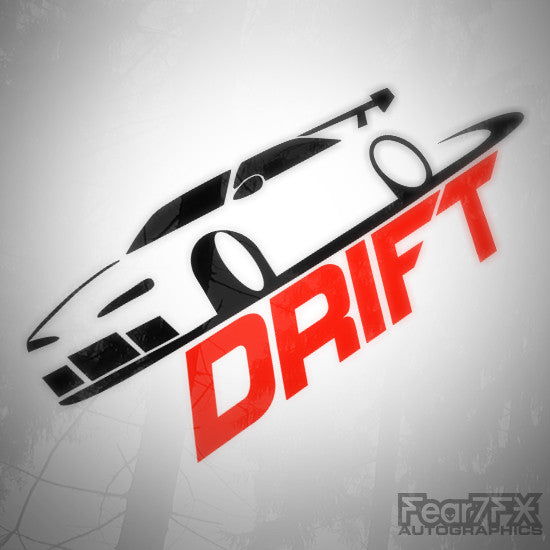 Drift JDM Euro Decal Sticker V2