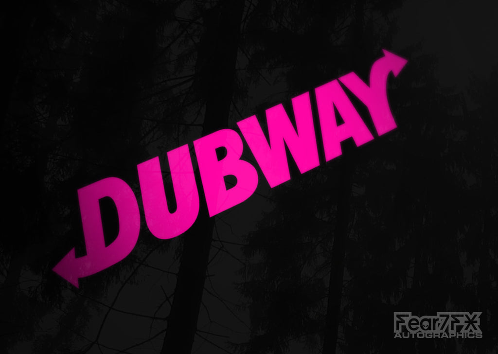 DUBWAY Dub JDM Car Vinyl Decal Sticker