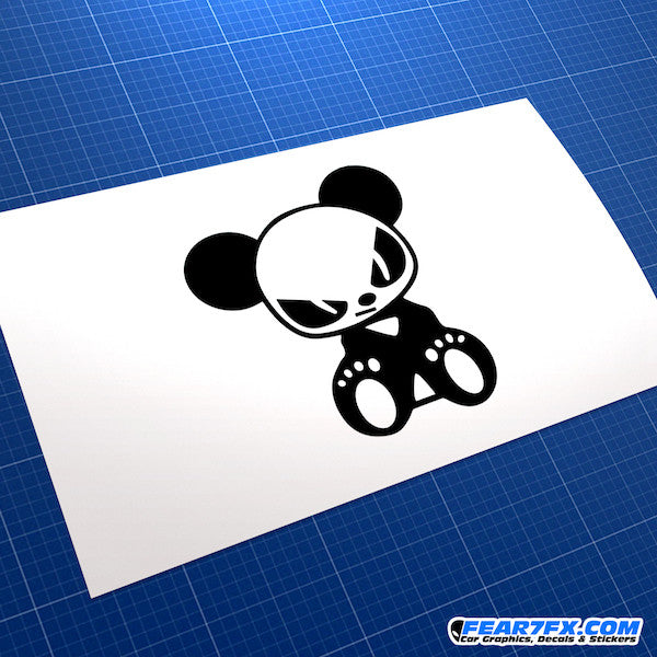 Evil Panda JDM Car Vinyl Decal Sticker