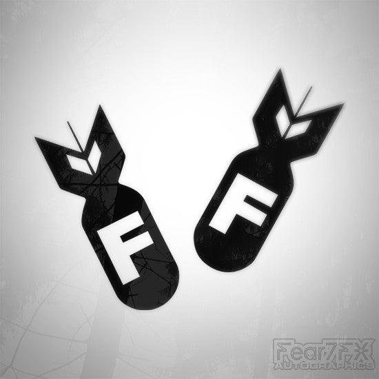 Copy of F Bombs JDM Euro Decal Sticker V2