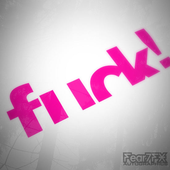 F*ck! Funny Euro Window Decal Sticker
