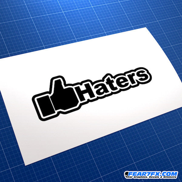 Like Haters JDM Car Vinyl Decal Sticker