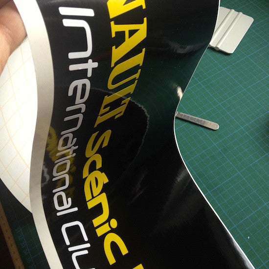 Renault Scenic RX4 Vinyl Windscreen SunStrip Any 3 Colours