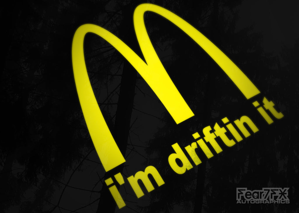 I'm Drifting It JDM Car Vinyl Decal Sticker