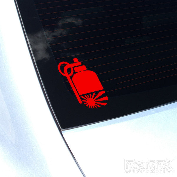 JDM JAP Grenade Decal Sticker