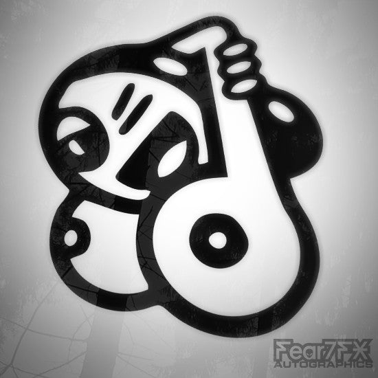 JDM Boobies Euro Decal Sticker