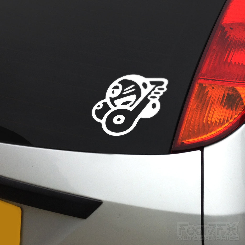 JDM Boobies Euro Decal Sticker