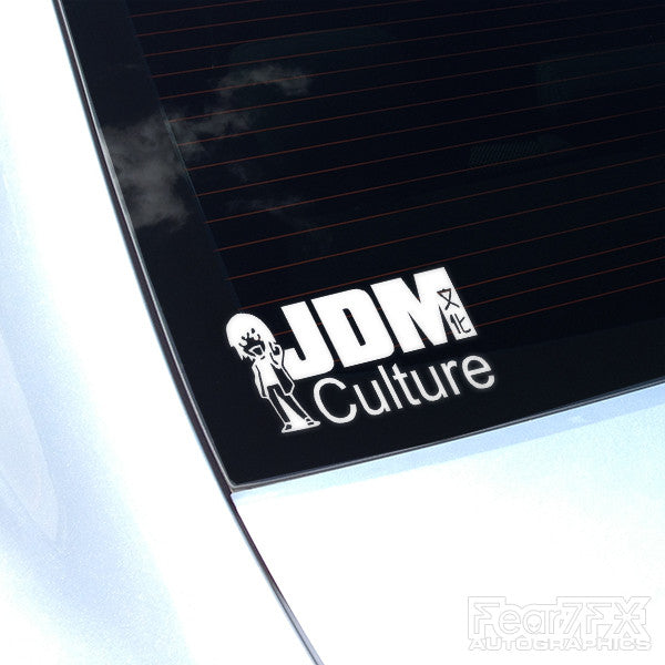 JDM Culture Euro Jap Decal Sticker