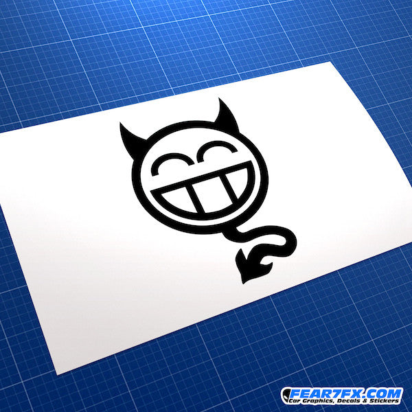 JDM Devil Car Vinyl Decal Sticker