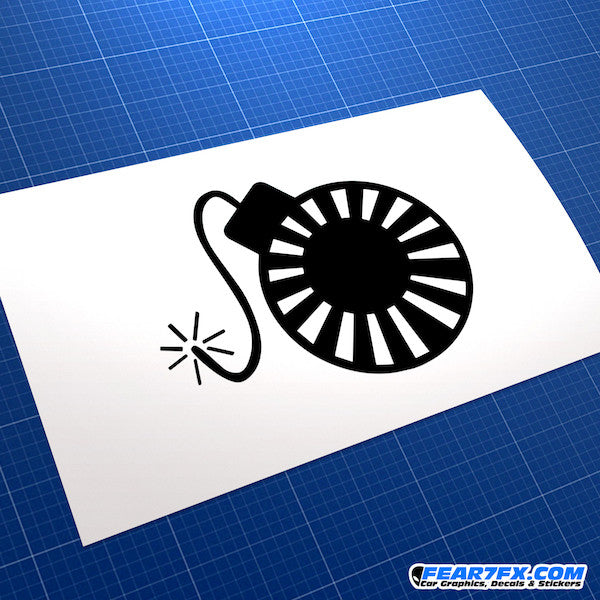 JDM Bomb Car Vinyl Decal Sticker