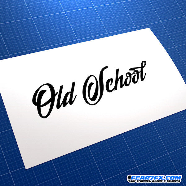 Old School JDM Car Vinyl Decal Sticker