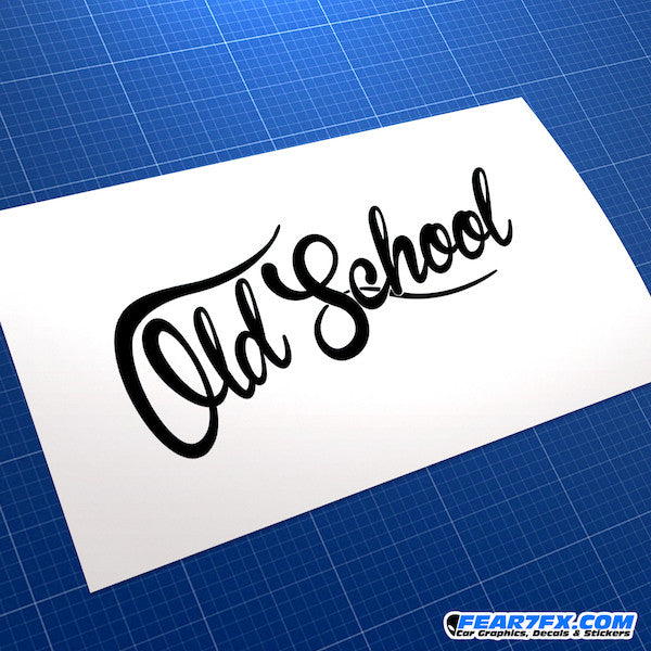 Old School JDM Car Vinyl Decal Sticker