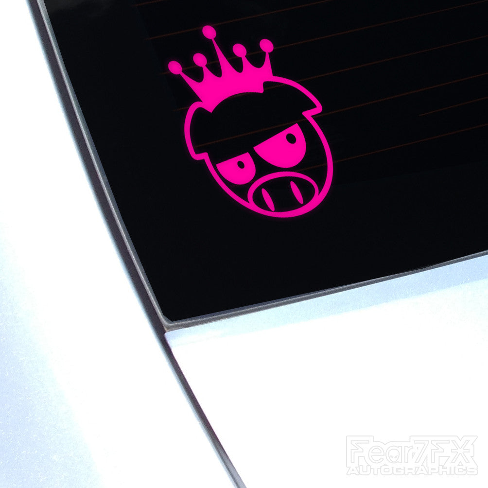 Scooby King Subaru Sti WRX JDM Euro Decal Sticker