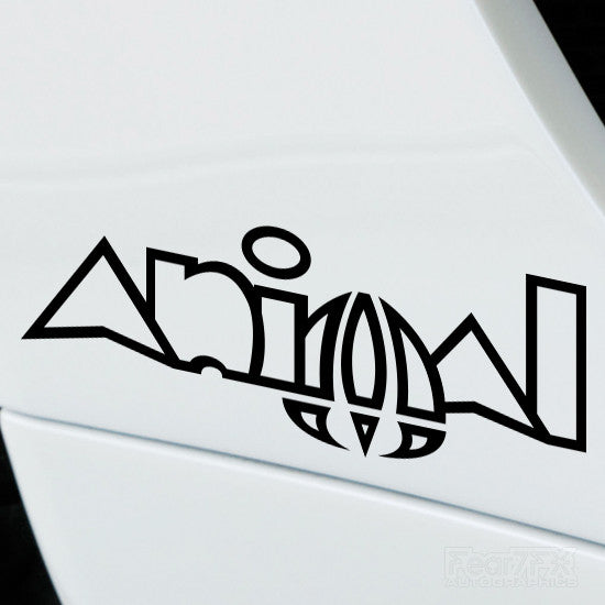 2x Animal Performance Tuning Vinyl Decal