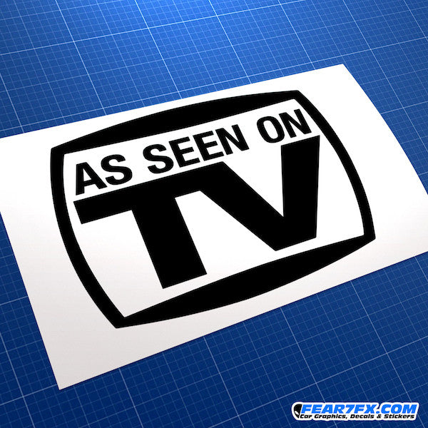 As Seen On TV Funny JDM Car Vinyl Decal Sticker