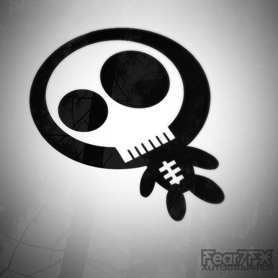 Baby Skeleton JDM Euro Vinyl Decal Sticker
