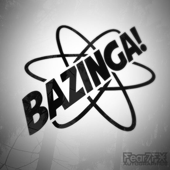 Bazinga! Euro JDM Decal Sticker V2