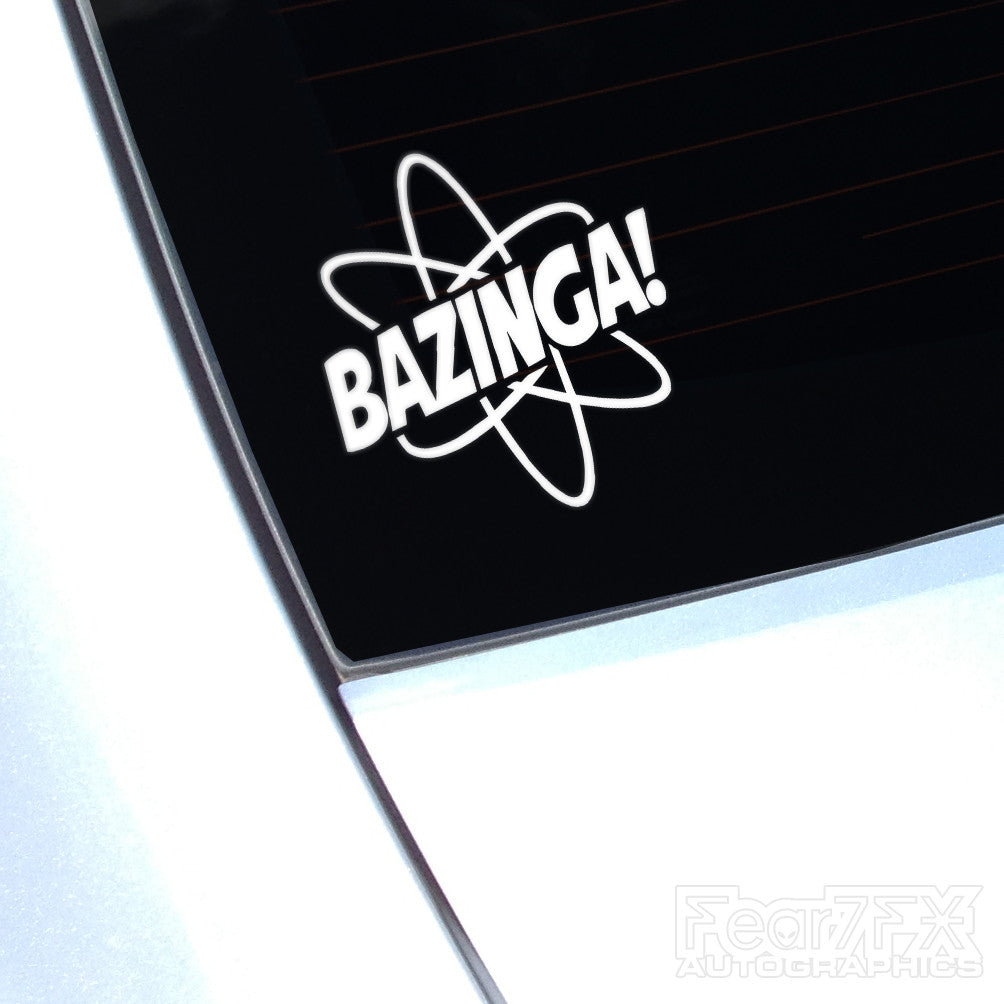 Bazinga! Euro JDM Decal Sticker V2