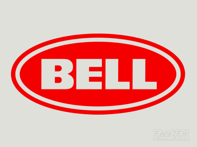 2x Bell Vinyl Transfer Decal