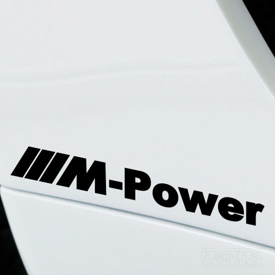 2x MPower Performance Tuning Vinyl Decal