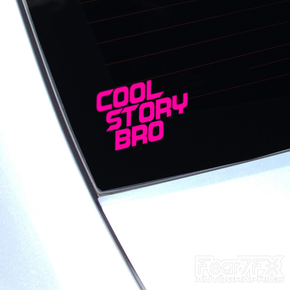 Cool Story Bro Euro JDM Decal Sticker V3