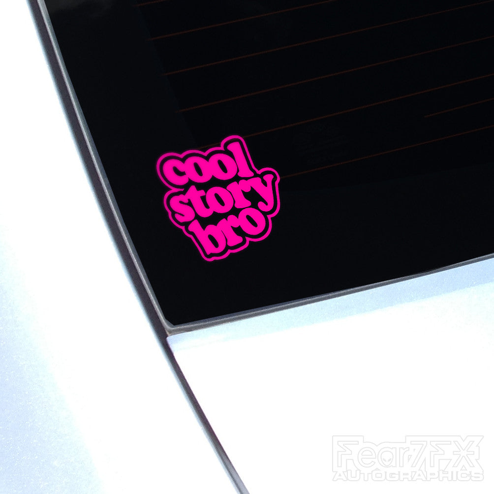Cool Story Bro Euro JDM Decal Sticker V1