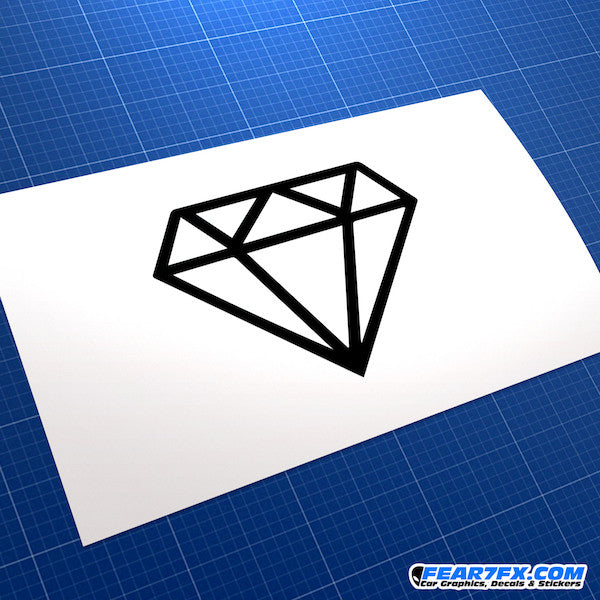 Diamond JDM Car Vinyl Decal Sticker