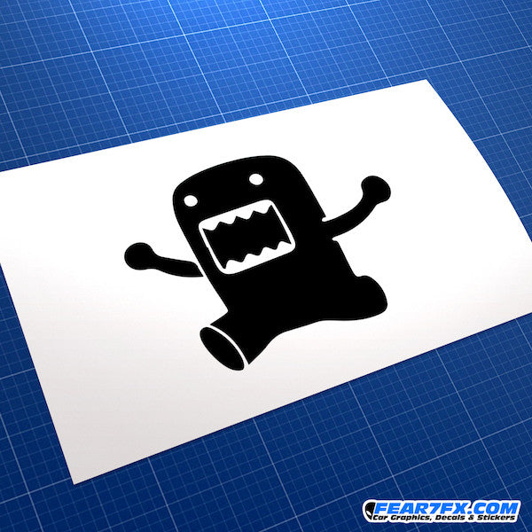 Domo Kun Jap Mascot JDM Car Vinyl Decal Sticker