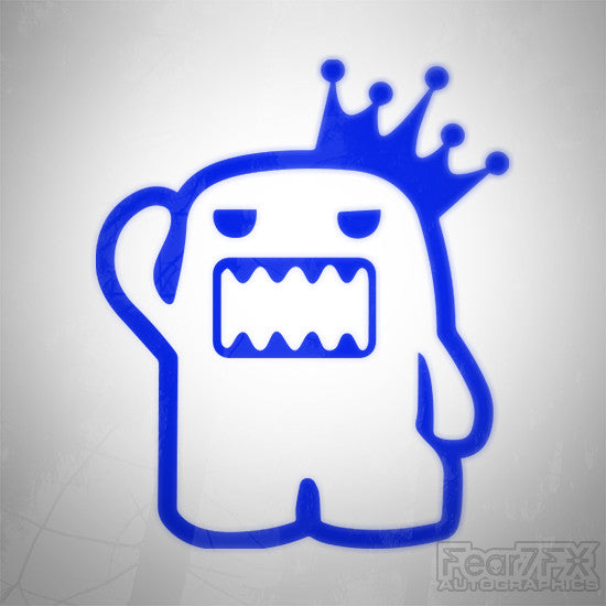 Domo Kun King JDM Euro Decal Sticker V5