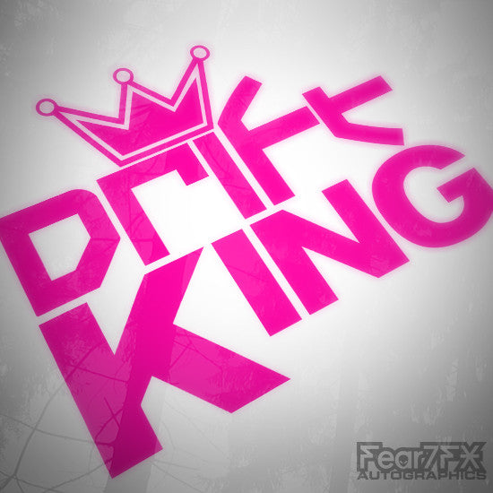 Drift King JDM Euro Decal Sticker V1