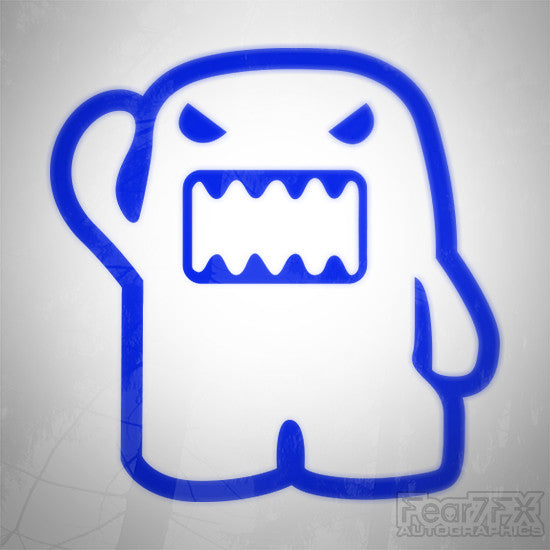 Domo Kun Evil JDM Euro Decal Sticker V7