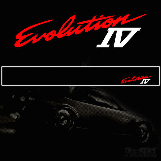 Evolution IV 4 Vinyl SunStrip Any 3 Colours