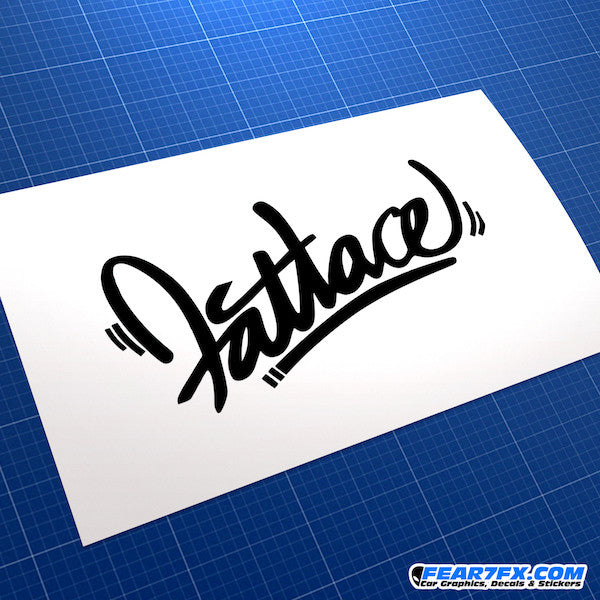 Fatlace JDM Car Vinyl Decal Sticker