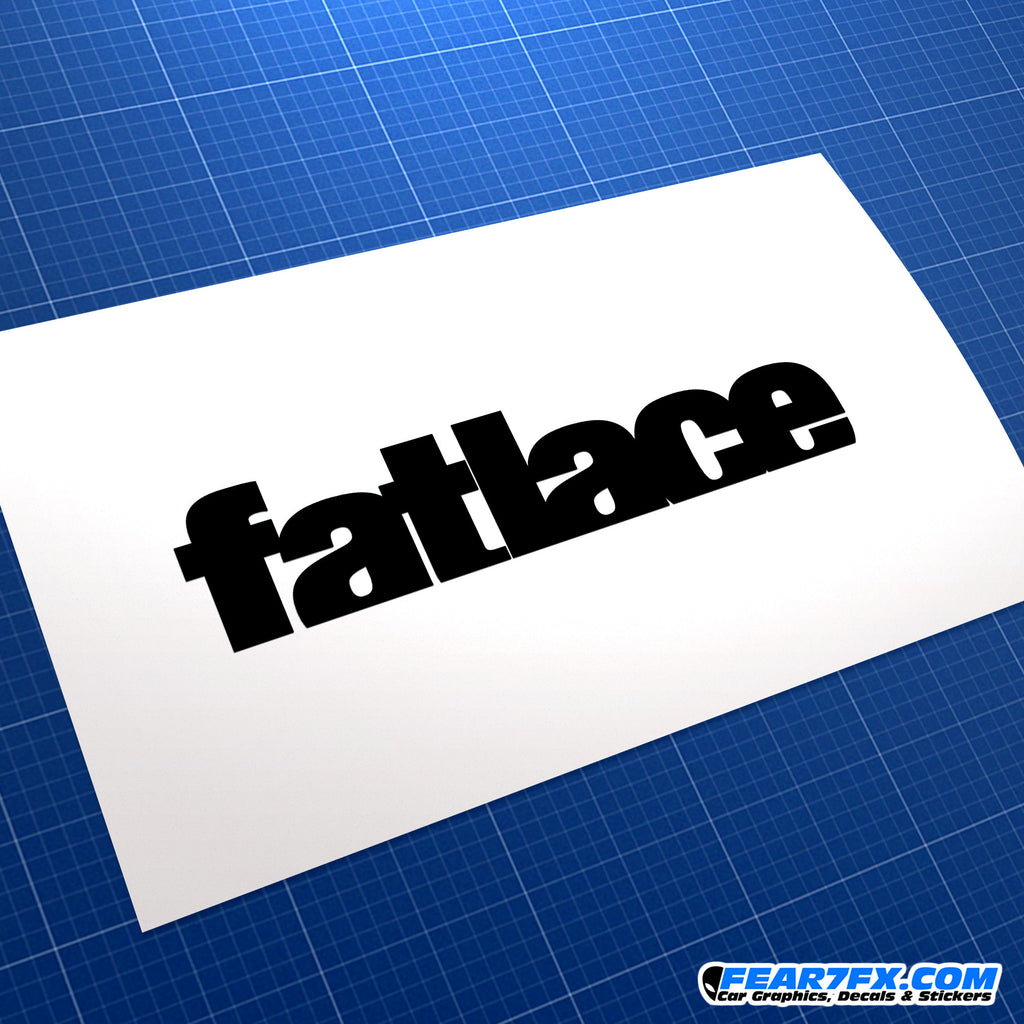 Fatlace JDM Car Vinyl Decal Sticker
