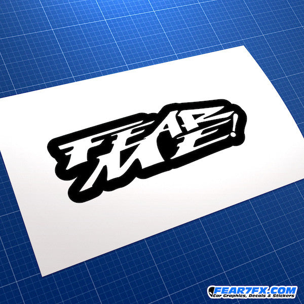 Fear Me! JDM Car Vinyl Decal Sticker