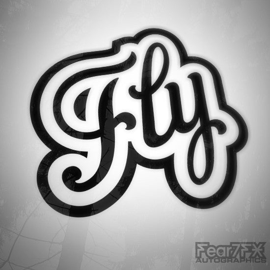 Fly So Fly Euro JDM Decal Sticker V1