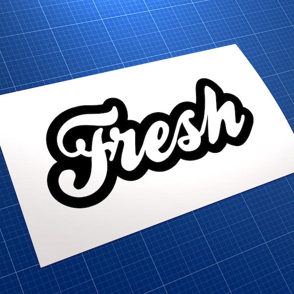 Fresh JDM Car Vinyl Decal Sticker