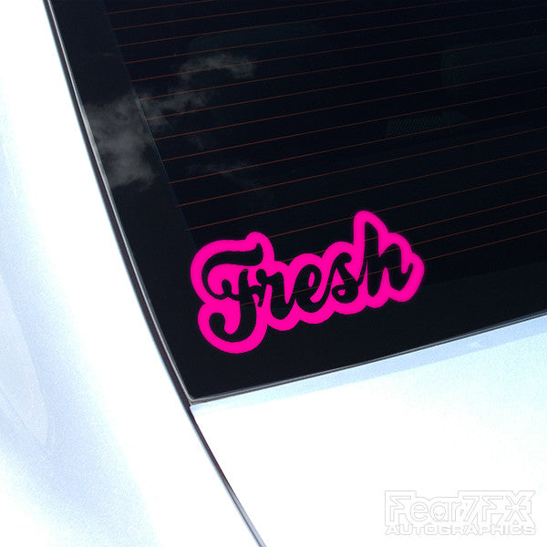 Fresh JDM Euro Decal Sticker