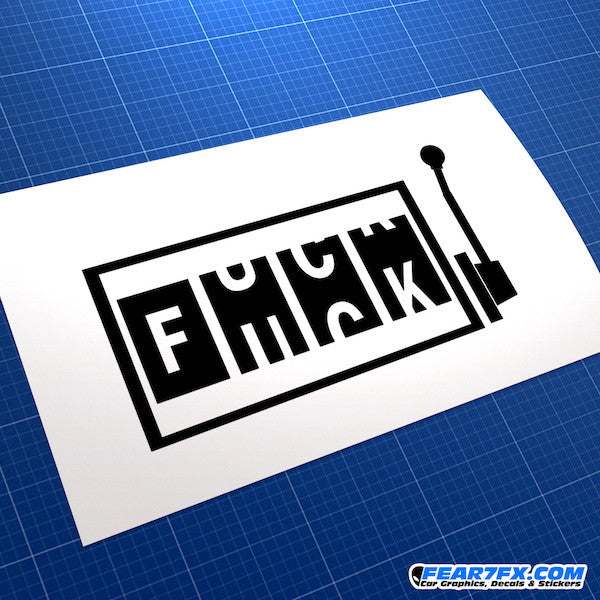 Fuck JDM Car Vinyl Decal Sticker