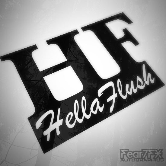 HellaFlush JDM Euro Decal Sticker V2