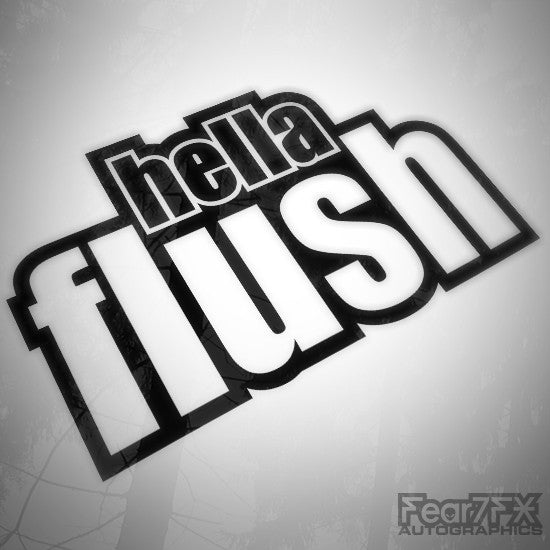 HellaFlush JDM Euro Decal Sticker V1