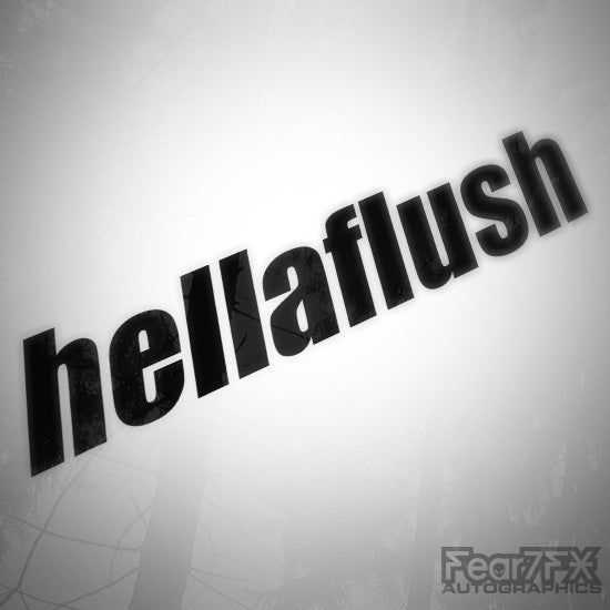 HellaFlush JDM Euro Decal Sticker V5