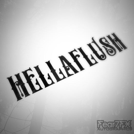 HellaFlush JDM Euro Decal Sticker V3